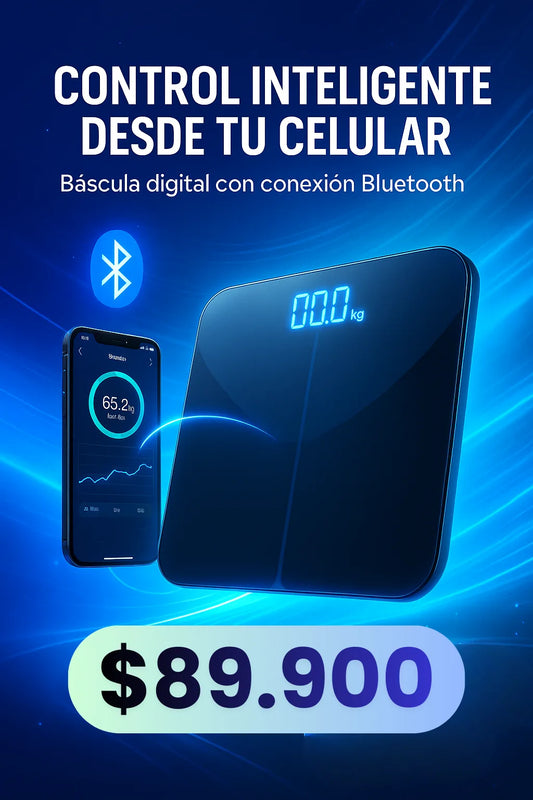 Bascula Digital  Con Bluetooth