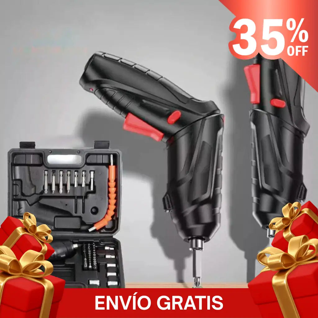 Juego de Destornillador Eléctrico Inteligente 🔧